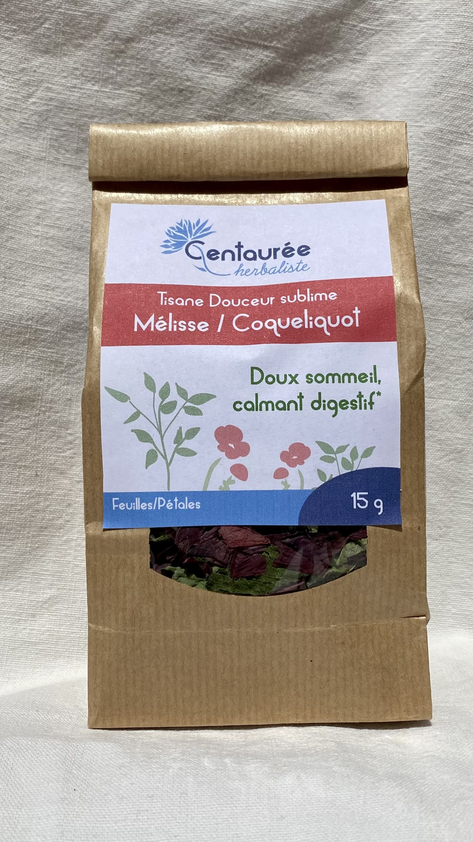 Tisane Mélisse/Coquelicot